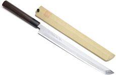 Yoshihiro Hongasumi White Steel Sakimaru Takobiki Sushi Sashimi Japanese Knife (10.5'' (270mm))