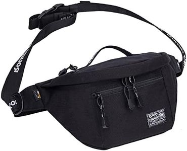 Rough Enough Big Large Waist Pack Bag Hip Bum Bag for Men Women Tactical Crossbody Shoulder Bag for Outdoor Hiking Sport Fishing Climbing Bike Travel Accessories Cycling Camping Essentials Shopping