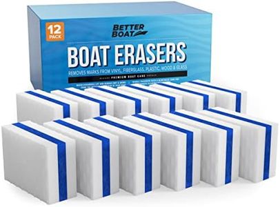 Premium Boat Scuff Erasers | Boating Accessories Gifts for Cleaning Boat Accessories or Gift for Pontoon Fishing Jon Boats Decks Vinyl Boat Cleaner Hull Cleaner Gadgets for Men and Women