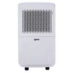 Igenix IG9813 Dehumidifier, Removes 12 Litres Moisture a Day, for Damp, Mould, Moisture in Home, Kitchen, Bedroom, Caravan, Office, Garage or Bathroom, White