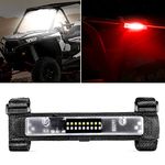 LTEODCHEW UTV Dome Light Red&White, Roll Bar Mount Car Interior Light Magnet Repair Light Truck Bed Light Battery Powered for RV Can-Am Polaris Ranger Razor SXS Offroad with 3-Position Rocker Switch