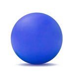 WOVTE Massage Lacrosse Ball for Myofascial Release, Foot, Back, Trigger Point Treatment Ball, Muscle Knot, Yoga (royal blue)