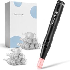 Microneedling Pen Microneedle Derma Roller Pen, Microneedle Roller 0.25mm Dermabrasion Roller for Women Men Home Use