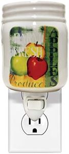 A Cheerful Giver Farm Fresh Apples Plug-in Wax Melter, Multi