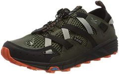 Hi-Tec Men's V-lite Rapid Sports Sandals, Green Olive Night Black Red 061, 13 UK