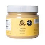 Nutural World - Smooth Cashew Nut Butter (1kg) - Great Taste Award Winner - 100% pure single ingredient