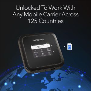 NETGEAR Nighthawk M6 Pro 5G Unlocked Mobile Wi-Fi 6E Router – AX3600 Hotspot