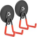 Strong Garage Magnetic Hooks, 45lbs