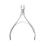 Jestilo Professional Cuticle Nippers Scissors Cutters, Removers Stainless Steel Best Nail Care Tool for Manicure and Pedicure (Silver)