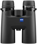 ZEISS Conquest HDX Binoculars 10x42 Waterproof, Compact with LotuTec T* HD Coated Glass for Optimal Clarity in All Weather Conditions for Bird Watching, Hunting, Sightseeing, Black