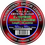 Koike Tournament Japanese Quality Sea Fishing Tapered Shock Leader Line Fluorescent Yellow 20-80lbs