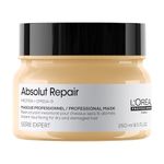 L'Oreal Professionnel Hydrating Hair Mask, For Dry, Damaged Hair, With Omega-9 & Protein, Absolut Repair Mask, Repairing and Strengthening Conditioner, Adds Shine, 250 ML