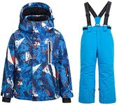 Big Boy's 2-Piece Ski Jacket and Pa