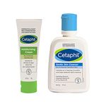 Cetaphil Moisturising Cream 80g and Gentle Skin Cleanser 125 ml Combo