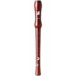 Hohner 9550 2 Piece C Key Wooden Soprano Recorder - Dark Pearwood