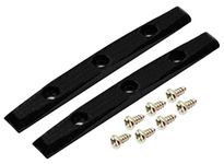 Teak Tuning Gem Edition Board Rails, Set of 2 with Screws, Black Onyx Colorway