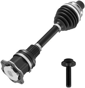 SYKRSS CV Axle Joint Kit Compatible with Audi A4 Quattro / A5 Quattro/Allroad (2013-2016), 2.0L L4, for NCV23033, 8K0407271AF, 8K0407271AL, 8K0407451JX, 8K0407451V, 8K0407451X Replacement