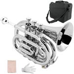 Yinfente B Flat Pocket Trumpet Bass