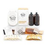 Complete Kombucha Homebrew 4 Litre Supreme Starter Kit for 6 Brews. with Recipes, Proudly Canadian. (4 Litre Supreme Kit)