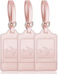 Teskyer Luggage Tags, 3 Pack Premiu