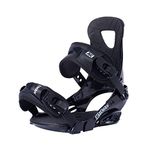 XCMAN Outdoors All-Mountain Snowboard Binding | Boot Size 9-12 (Black, L)