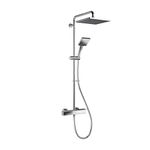 Mira Showers Honesty Dual Mixer Shower ERD Square Bar Valve Mixer Shower Chrome 1.1901.002