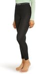Icebreaker Merino Women’s 175 Everyday Winter Leggings, 100% Merino Wool Base Layer - Soft, Stretchy Thermal for Women - Premium Snow Clothes and Cold Weather Gear for Women - Black, Small