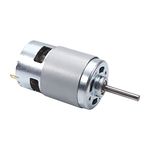 Fielect 1 Pcs DC Motor 24V 20000RPM 1A Micro Motor Mini Motor Electric Motor Round Shaft for RC Boat Toys Model DIY Hobby