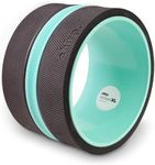 Chirp Wheel XL - Super Comfort Back Massage Foam Roller - Wider Back Stretcher & Cracking Device, Plush Cushion, Enhanced Stability, Spinal Protection, Trigger Point Pressure, Holds Up to 500 lbs