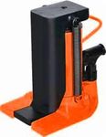 VOLTZ TOJ-10Ton Hydraulic Toe Jack 5/10 Ton Manual Oprate Machine Toe Jack Lift Track Cylinder Hard Chrome Welded Steel (Orange)