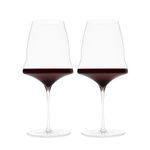 Josephinenhütte - Josephine No 3 - Red - Red Wine Glasses - Set of 2