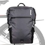 Rhinowalk Multifunction 24L Bike Pannier Bag Waterproof Bicycle Rear Seat Bag Laptop Backpack Motor Bag Luggage Bag