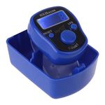 PHONEX Tally Counter Clicker: Digital Finger Counter Tasbeeh Handheld, Pitch Counters for Accurate Tracking in Coaching, Knitting, Fishing, Golf, and Rowing. Beeps at Every 100 Counting - Navy