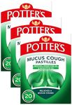 Potter's Mucus Cough Pastilles Non-Drowsy, Pack of 60