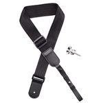 Rayzm Ukulele Strap, Soft Non-slip Nylon Shoulder Strap for Ukulele or Small Size Guitar, Length Adjustable, a Metal End-Pin Included.