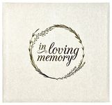 MCS in Loving Memorial Photo Album, 13.5 x 12.5, Ivory