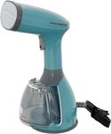 SINGER 1500W Handheld Garment Steamer, Teal, 20 second heat-up, high performance, Great for travel, Accessories Included