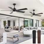 ZMISHIBO 52" 2 Pack Ceiling Fans wi