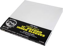 (100) Plastic 3Mil Thick Inner Sleeves for 12" Vinyl Records - 12IH03 - Protect Against Dust!