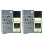 Jacques Bogart One Man Show Eau De Toilette Spray For Men, 100ml (Pack Of 2) Wood