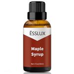 Maple Syrup Fragrance Oil - ESSLUX Essential Aromatherapy Scented Oils for Diffuser, Candle Soap Making Scents, Massage, Perfume, Home Fragrance, 30 ml