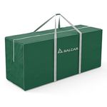 SALCAR Premium Christmas Tree Storage Bag, Xmas Tree Bag Fits Tree Up To 4Ft - 9Ft, Made of Reinforced Heavy-Duty 600D Oxford Material, Tearproof and Waterproof, 150x50x60cm/59''x20''x24'',Green