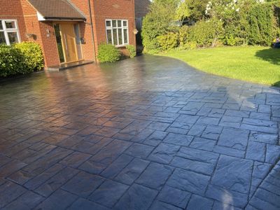 Smartseal Imprinted Concrete Sealer Silk/Wet Look – 2 x 5L Durable Driveway & Patio Protection