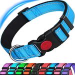 ATETEO Reflective Dog Collar with S