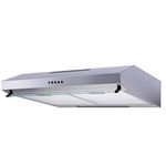 SIA VSR60SS 60cm Stainless Steel Visor Cooker Hood Kitchen Extractor Fan