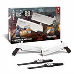 Sharper Image - Handtank Blast Pack - Laser Tag Set with 2 Blasters and 2 Life Pods - compatible Multiplayer System - Dynamic Shooting Modes