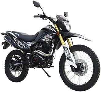 X-PRO Hawk DLX 250 EFI Fuel Injection 250cc Endure Dirt Bike Motorcycle Bike Hawk Deluxe Dirt Bike Street Bike Motorcycle (Black)