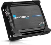 Pyle 9” Class AB Mosfet Amplifier - Invincible Series Monoblock Amp, 1 Channel 2000 Watts Max, Mosfet PWM Power Supply, High-Current Dual Discrete Drive Stages, Advanced Protection Circuitry