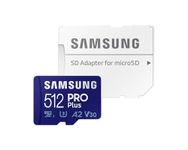 SAMSUNG PRO Plus Micro SD 512GB with Adapter