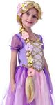 Styler Long Blonde Rapunzel Wigs Fo